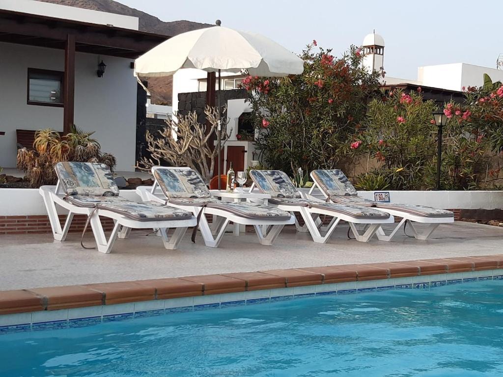 Casa Aguamarina 23B Villa Playa Blanca  Luaran gambar